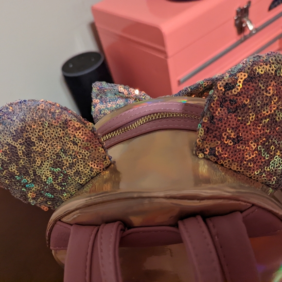 Minnie Mouse EARidescent Mini Backpack by Loungefly - Picture 5 of 9